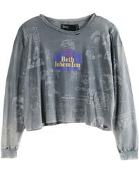 Paly Hollywood - Crew Neck Long-Sleeved T-Shirt - Lyst
