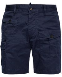DSquared² - Cargo Pocket Shorts - Lyst