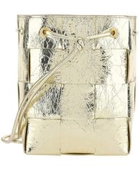 Bottega Veneta - Cassette Small Cross-Body Bucket Bag - Lyst