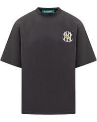Barrow - Graphic Printed Crewneck T-Shirt - Lyst