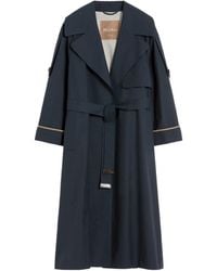 Max Mara - Oversized Water-Repellent Twill Trench Coat - Lyst
