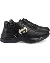 Gucci - Interlocking G Rhyton Sneakers - Lyst