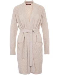 Max Mara - Tie A Cardigan With Details - Lyst
