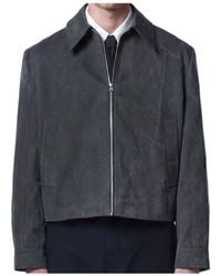 Séfr - Collared Long-Sleeved Casual Jacket - Lyst