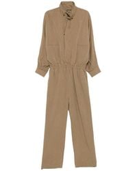 Frankie Shop - Zip-Front Utility Jumpsuit - Lyst