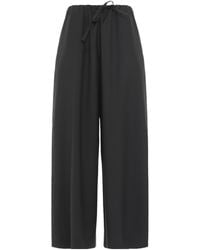 TOTEME - Totême Drawstring-Waist Trousers - Lyst