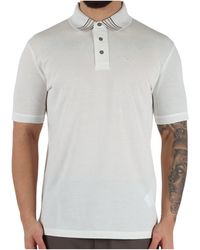 Emporio Armani - Piqué-Weave Polo Shirt - Lyst