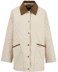 Barbour - Logo Quilted Jacket - Lyst