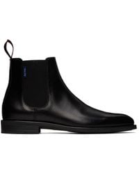 Paul Smith - Leather Cedric Chelsea Short Boots - Lyst