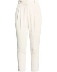 Brunello Cucinelli - Fitted Tailored Trousers - Lyst