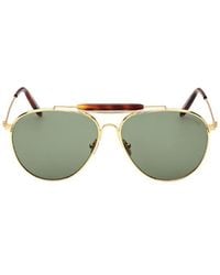 Tom Ford - Eyewear Raphael Aviator-Frame Sunglasses - Lyst
