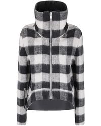 Rick Owens - Asymmetric Short Wool Jacket With High Collar - Lyst