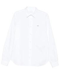Prada - Long Sleeved Buttoned Shirt - Lyst