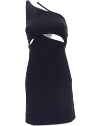 Givenchy - One-Shoulder Cut-Out Detail Mini Dress - Lyst