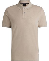 BOSS - Boss Logo Embroidered Regular-Fit Polo Shirt - Lyst