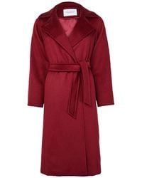 Max Mara - Long Belted Coat - Lyst