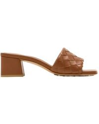 Bottega Veneta - Open-Toe High-Heeled Sandals - Lyst