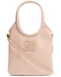 Miu Miu - Mini Ivy Soft Leather Bag - Lyst