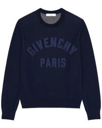Givenchy - Logo Detailed Knitted Sweater - Lyst