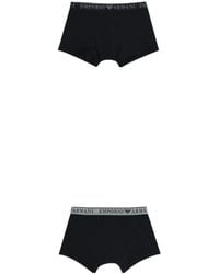 Emporio Armani - Two-Pack Of Boxer Briefs - Lyst