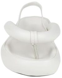 Isabel Marant - Small-Sized Leather Flip-Flops - Lyst