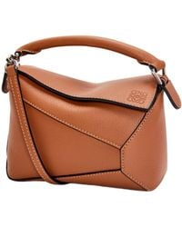 Loewe - Mini Puzzle Shoulder Bag - Lyst