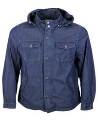 Moorer - Long-Sleeved Hooded Jacket - Lyst