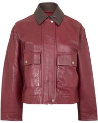 Rag & Bone - Nonie Leather Jacket - Lyst