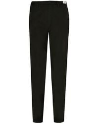 BOSS - Logo Details Casual Pants - Lyst