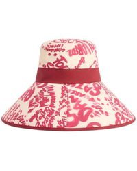 DSquared² - Allover Print Wide-Brim Hat - Lyst