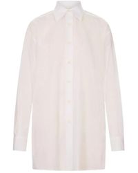 Jil Sander - Button-Up Long-Sleeve Shirt - Lyst