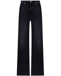 Twinset - High Waist Wide-Leg Jeans - Lyst
