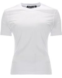 Versace - Jeans Couture Logo Detailed Slim T-Shirt - Lyst