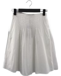 Max Mara - Pleated Detail Skirt - Lyst