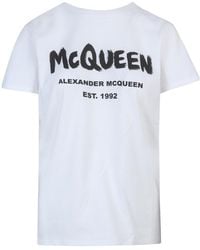 McQueen - Mcqueen Graffiti T-shirt - Lyst