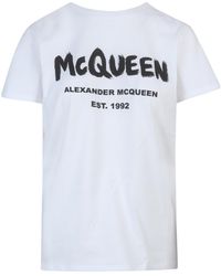 McQueen - Mcqueen Graffiti T-shirt - Lyst