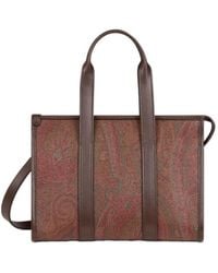 Etro - Paisley Small Top Handle Bag - Lyst