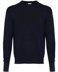 Eleventy - Ribbed Crew Neck Knitwear - Lyst