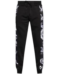 Versace Jeans Couture - Couture Baroque-Printed Drawstring Sweatpants - Lyst