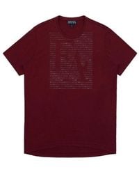 Emporio Armani - T-Shirt With Round Neck - Lyst