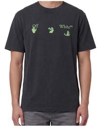 Off-White c/o Virgil Abloh - Bacco Arrow Skate Crewneck T-Shirt - Lyst