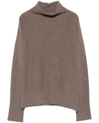 D.exterior - Roll-Neck Button-Cuff Sweater - Lyst