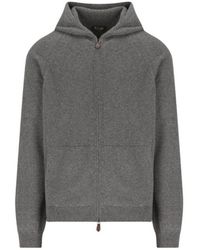 Loro Piana - Zip-Up Hooded Coat - Lyst