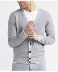 Peserico - Contrast-Trim Cardigan - Lyst