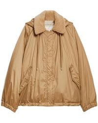 Weekend by Maxmara - Button Detailed Drawstring Coat - Lyst