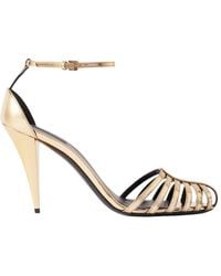 Givenchy - Round-Toe High-Heeled Sandals - Lyst