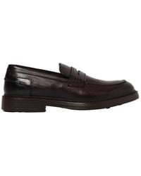 Doucal's - Doucals Adler Leather Loafers - Lyst