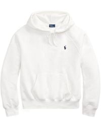 Polo Ralph Lauren - Drawstring Logo Hoodie - Lyst