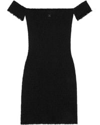 Celine - Triomphe Mini Dress - Lyst