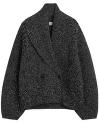 TOTEME - Totême Shawl-Lapel Cardigan - Lyst